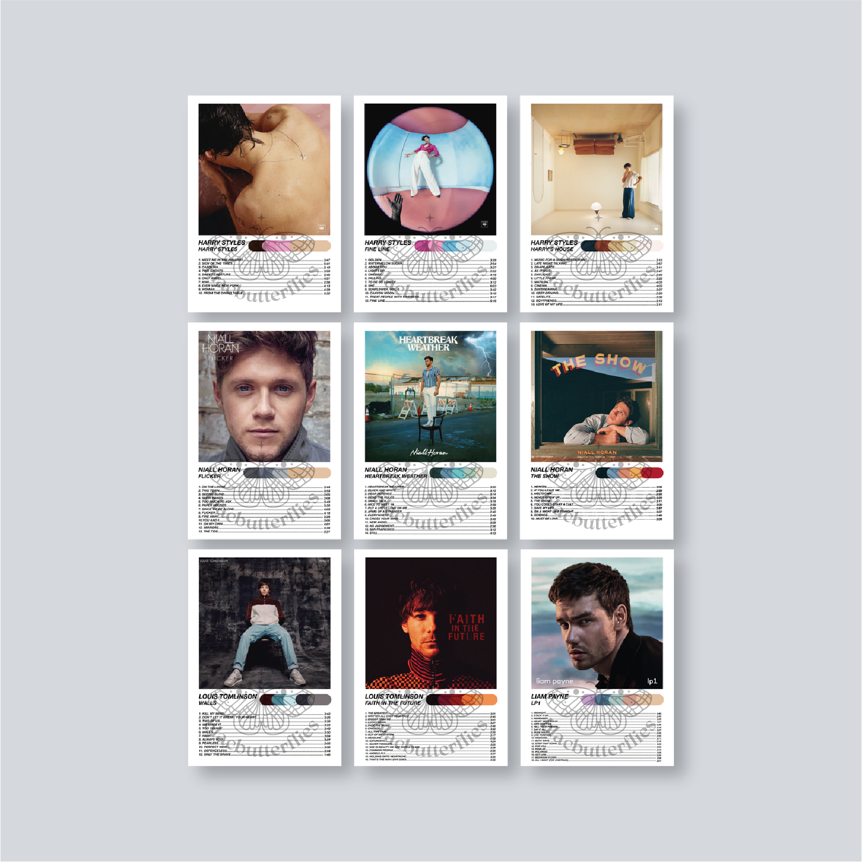 1D Album Cover Poster