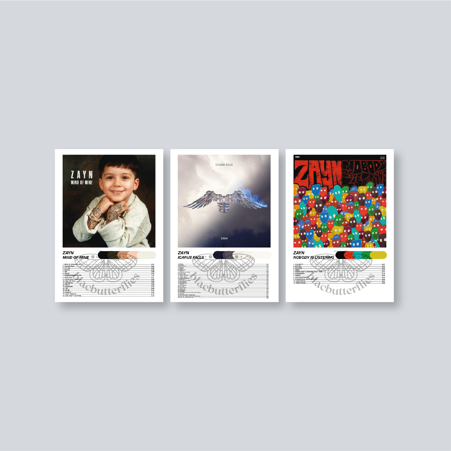 1D Album Cover Poster