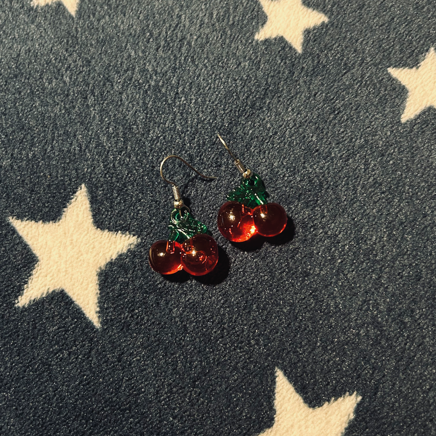 Mini Cherry Earrings