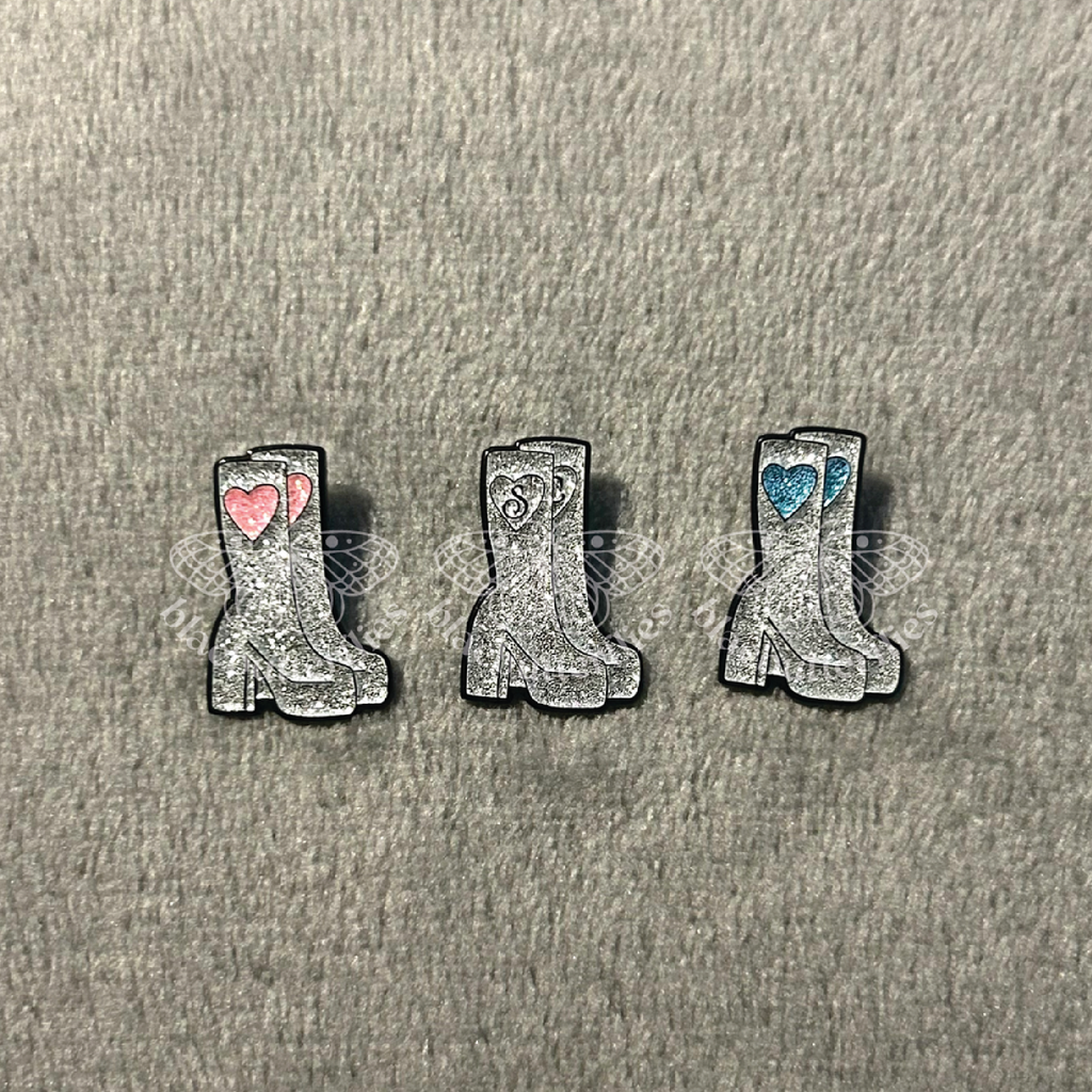 GoGo Boot Pin Badges