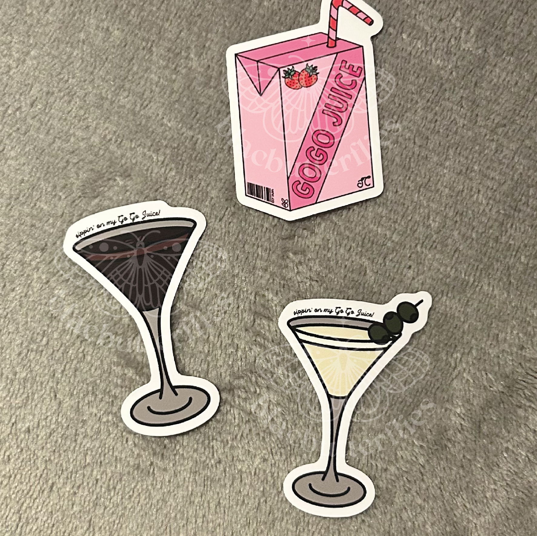Go Go Juice Inspired Sticker Pack