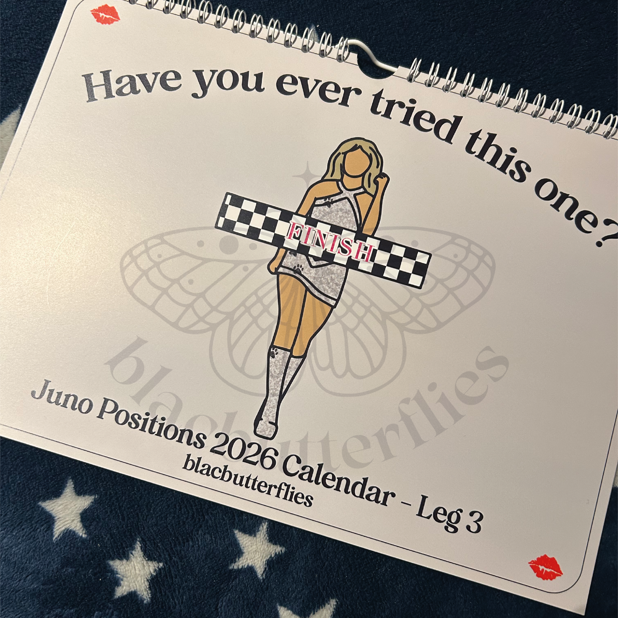 2026 Juno Positions Calendar (LEG 3 A4)