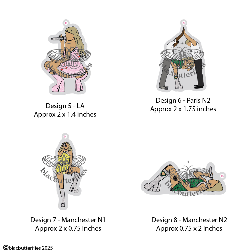 Juno Positions Acrylic Keyring