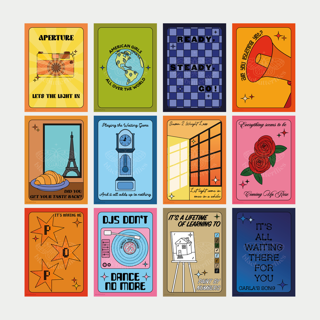 H Styles Kiss Disco Mini Poster Bundle