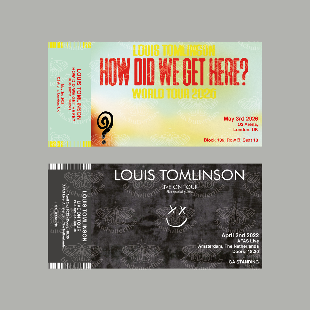 Tomlinson Commemorative Concert Ticket