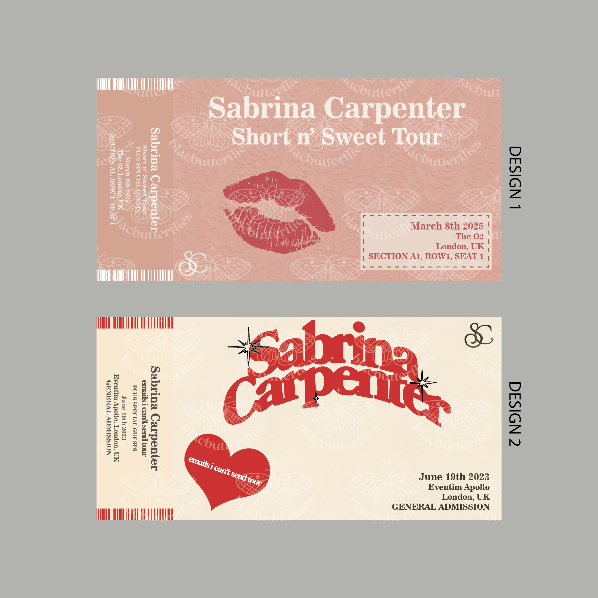 Carpenter Commemorative Concert Ticket