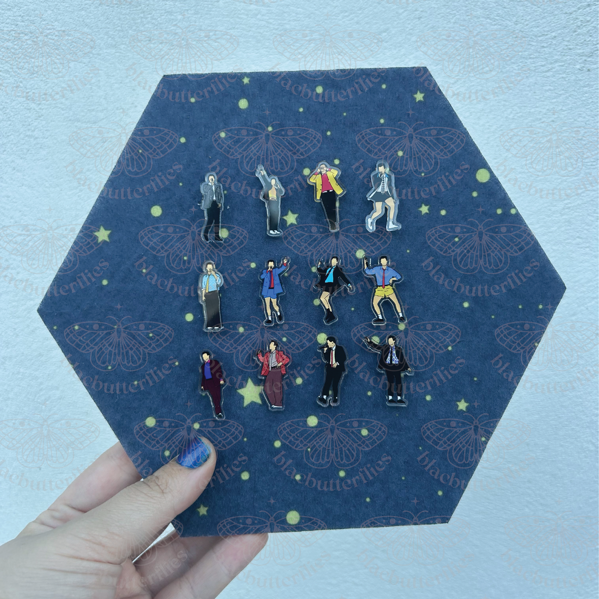 Together Tour Recycled Acrylic Pin Badges London