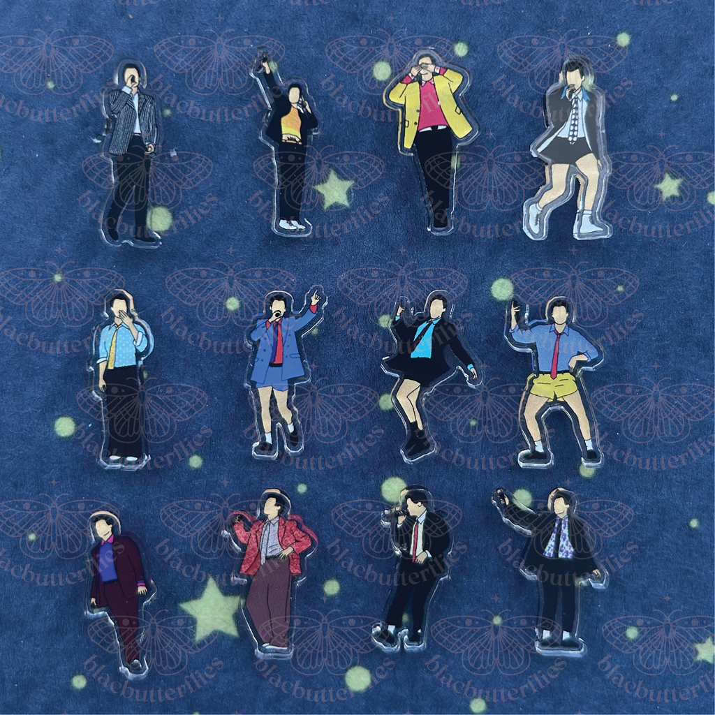 Together Tour Recycled Acrylic Pin Badges London