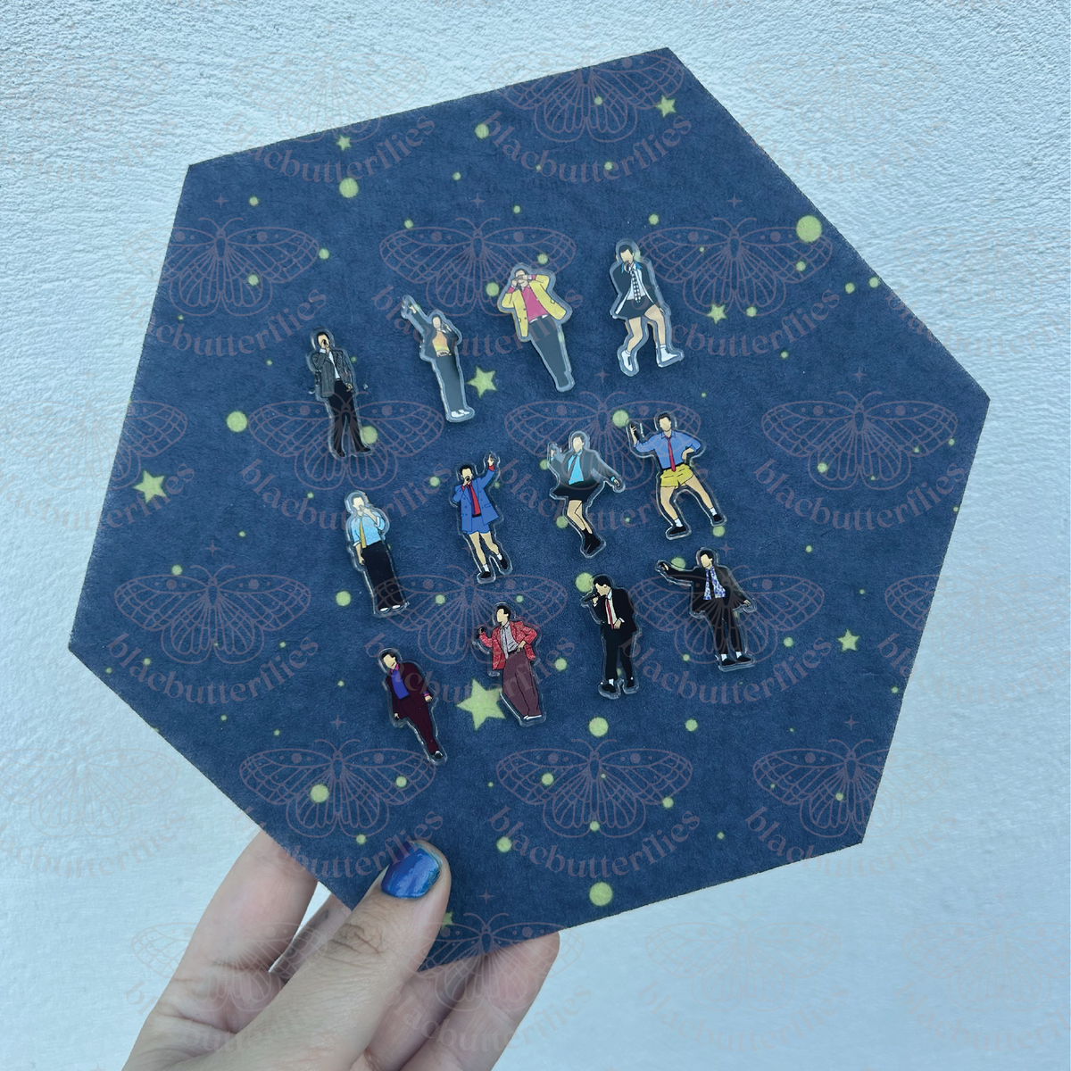 Together Tour Recycled Acrylic Pin Badges London