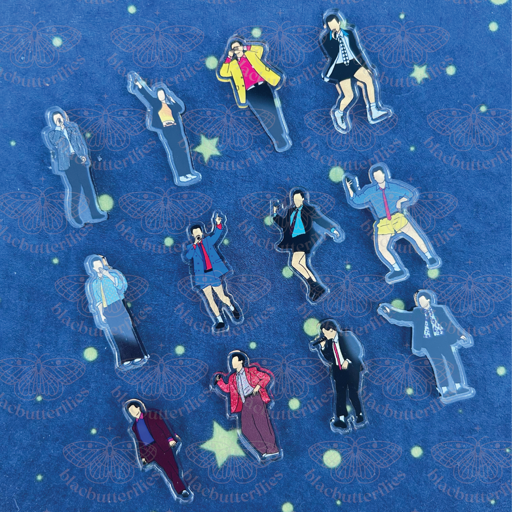 Together Tour Recycled Acrylic Pin Badges London