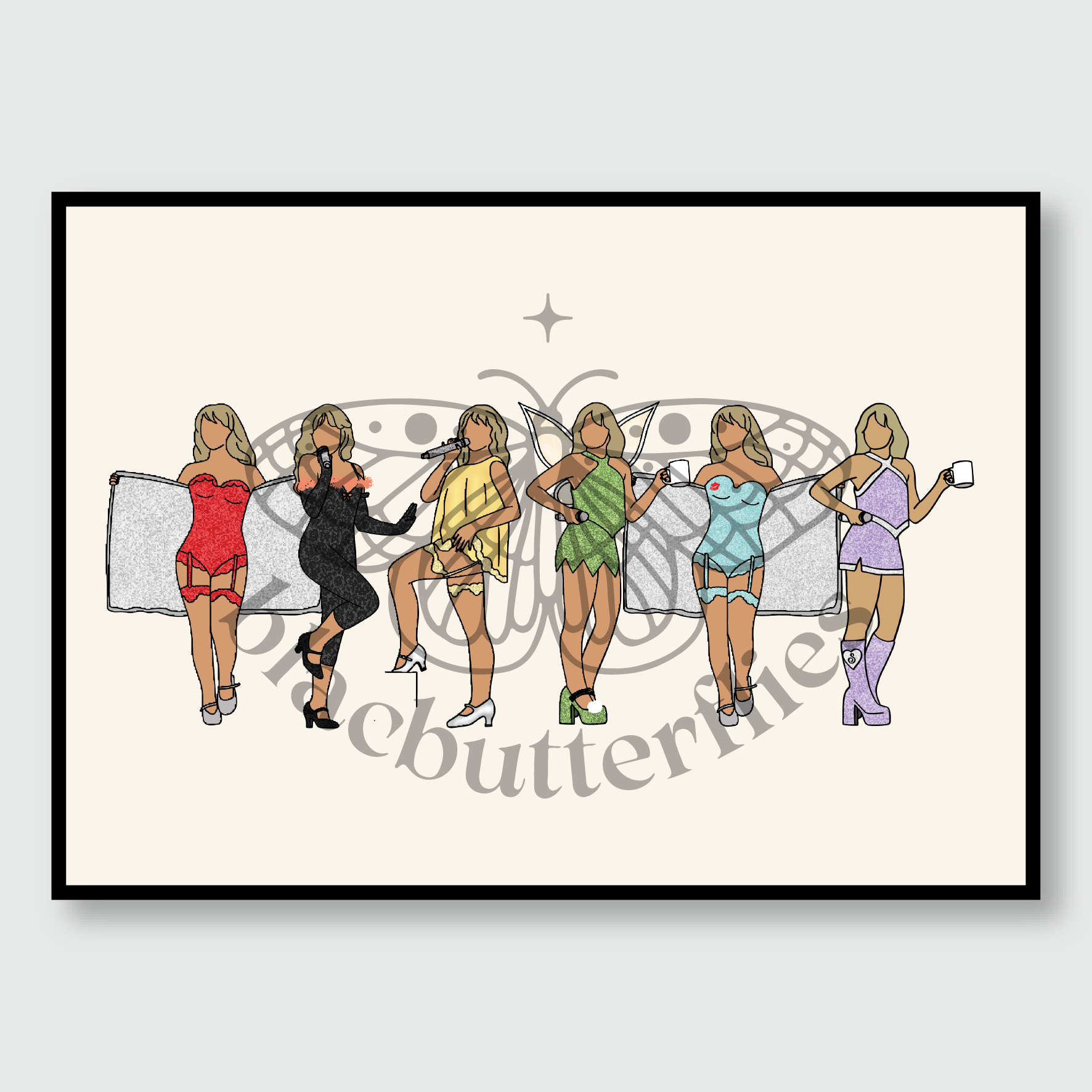 Carpenter Outfit Pride Flag Poster