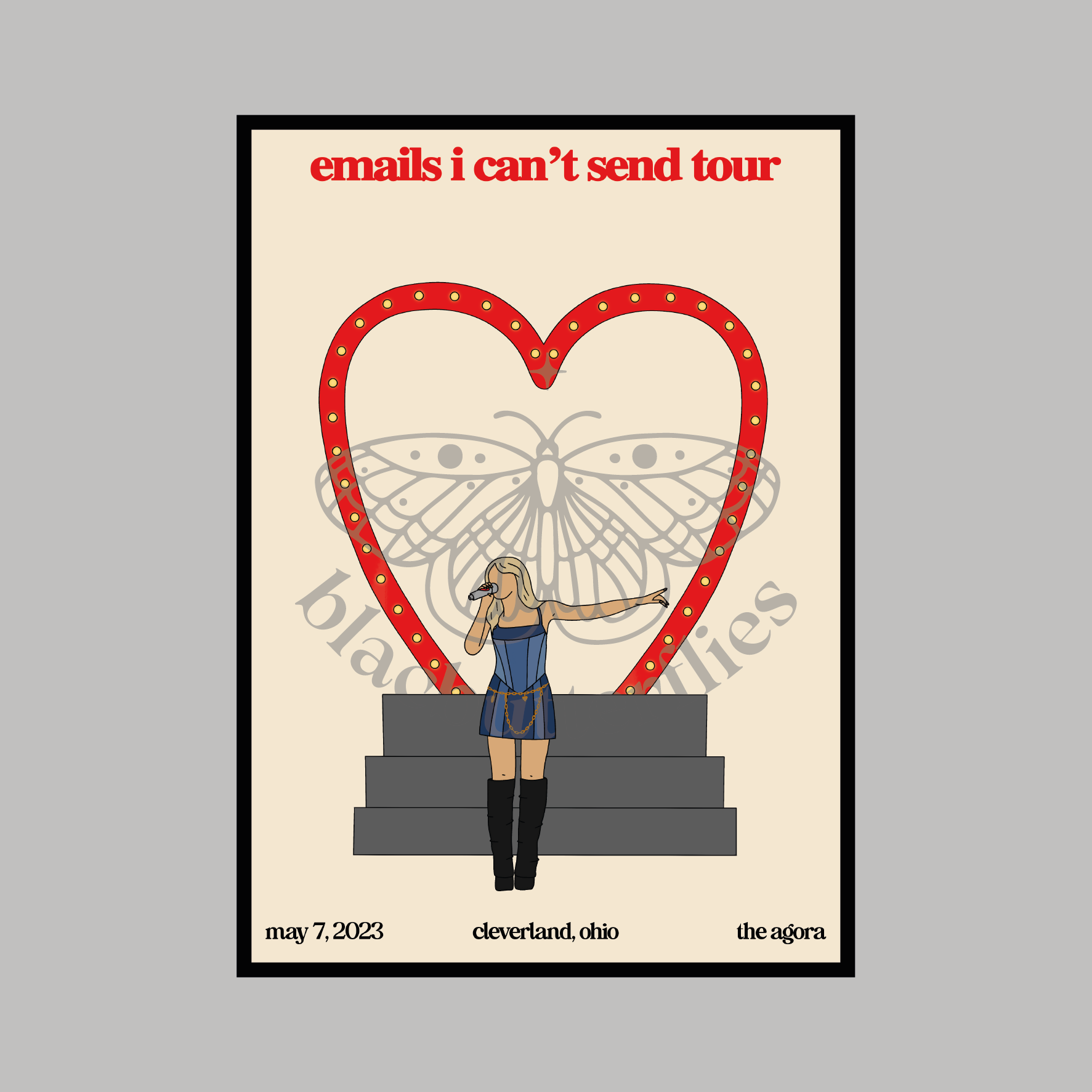 Carpenter Emails Tour Poster