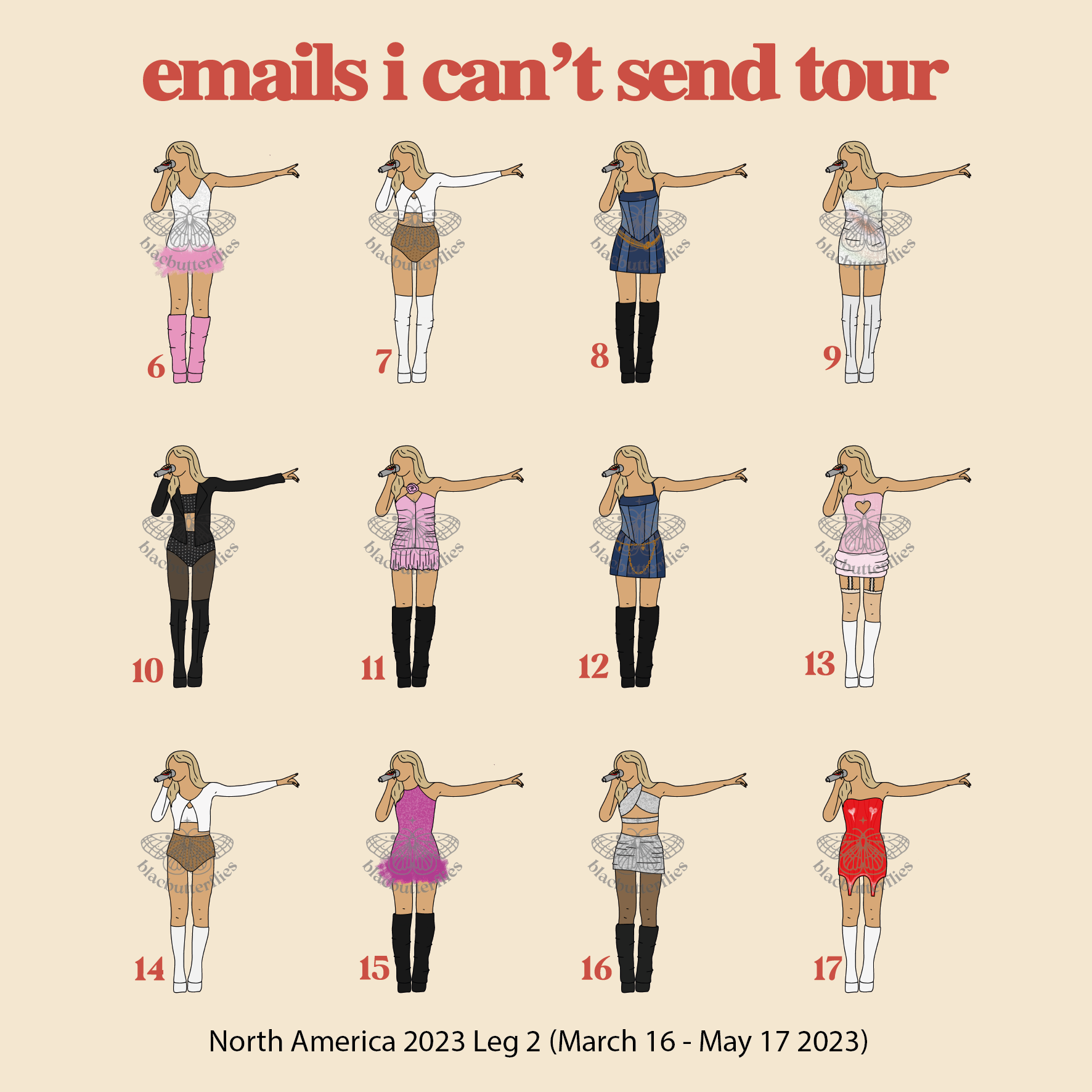 Carpenter Emails Tour Poster
