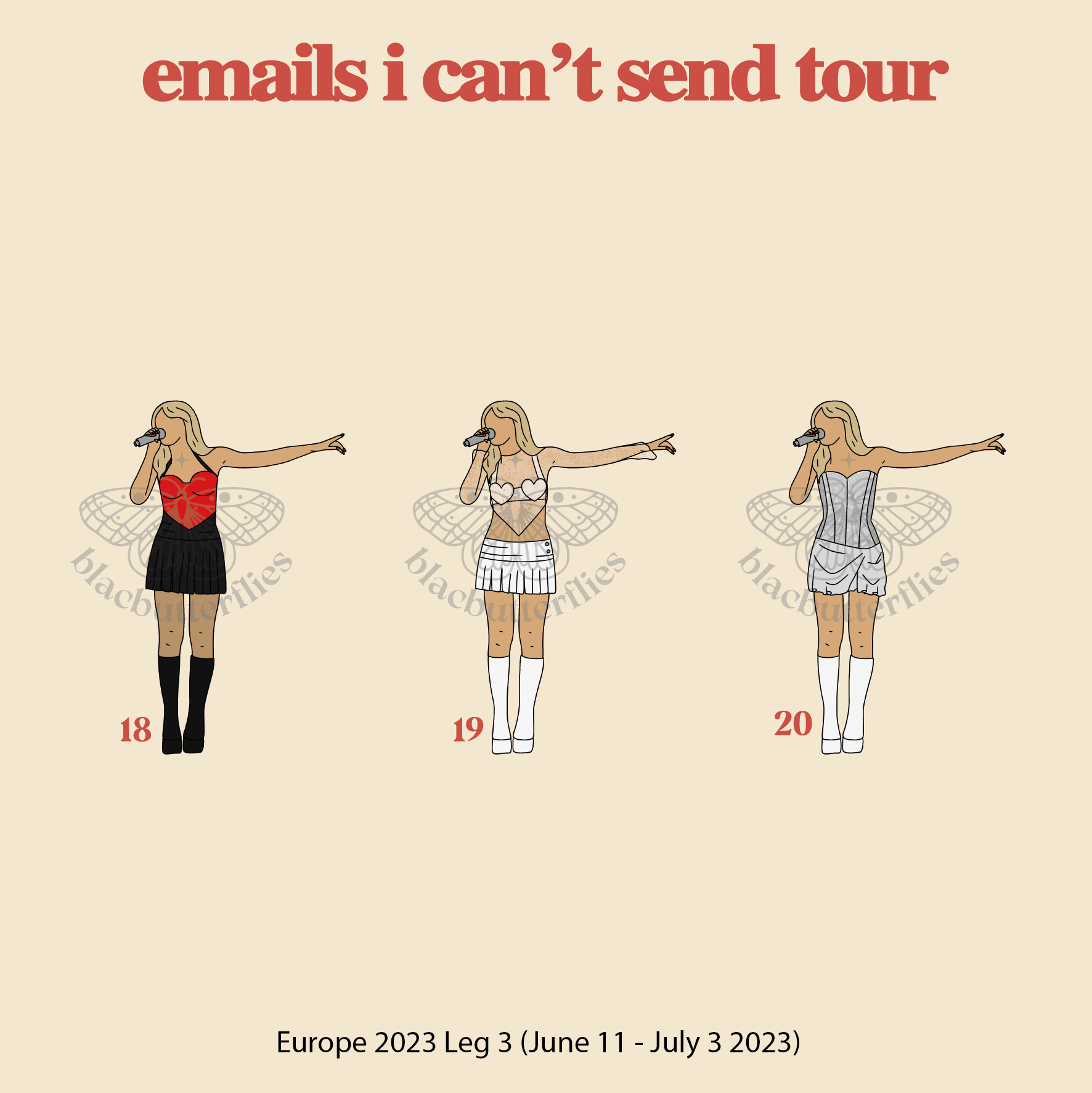 Carpenter Emails Tour Poster