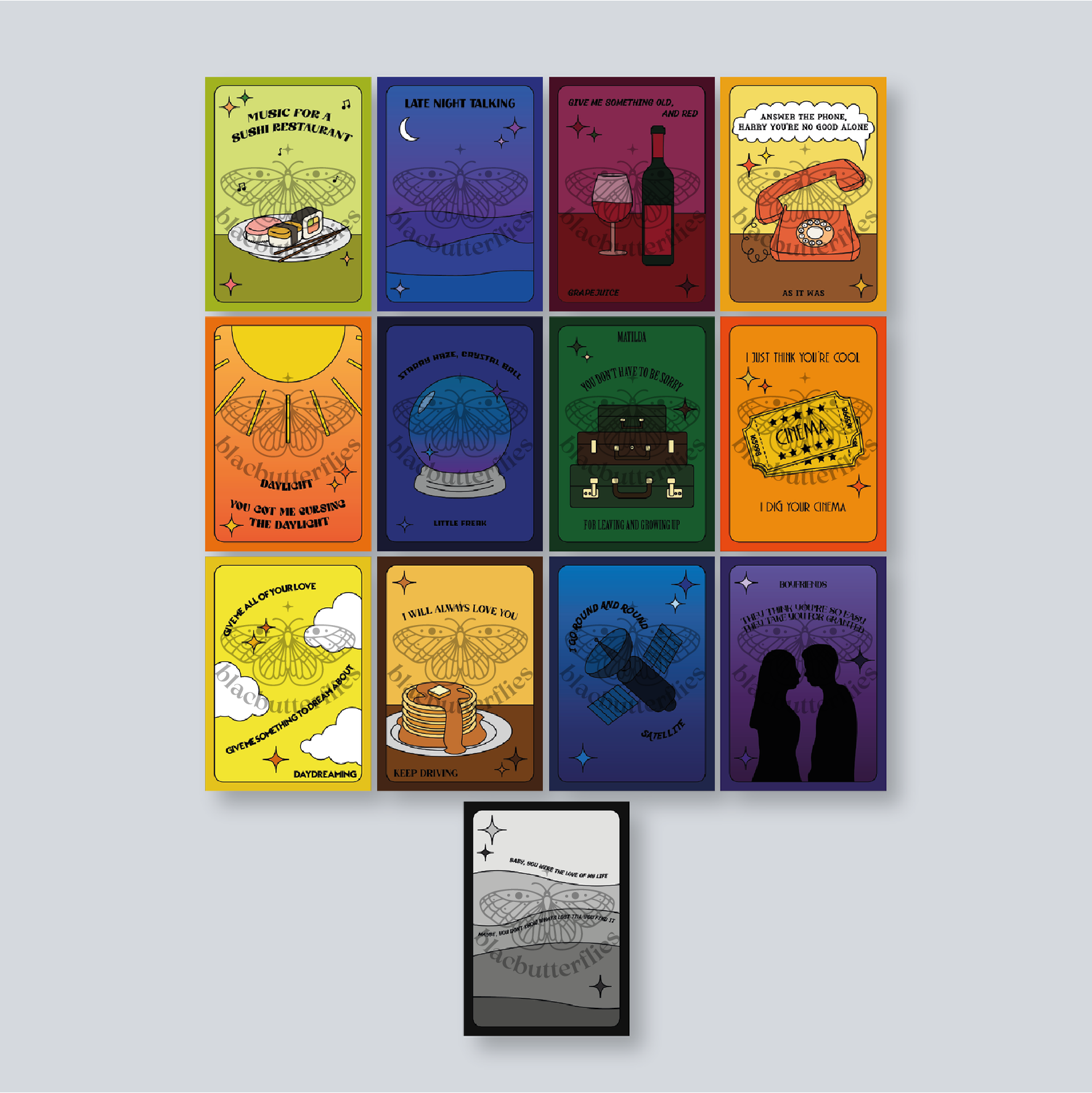 Harry Styles Illustration Posters