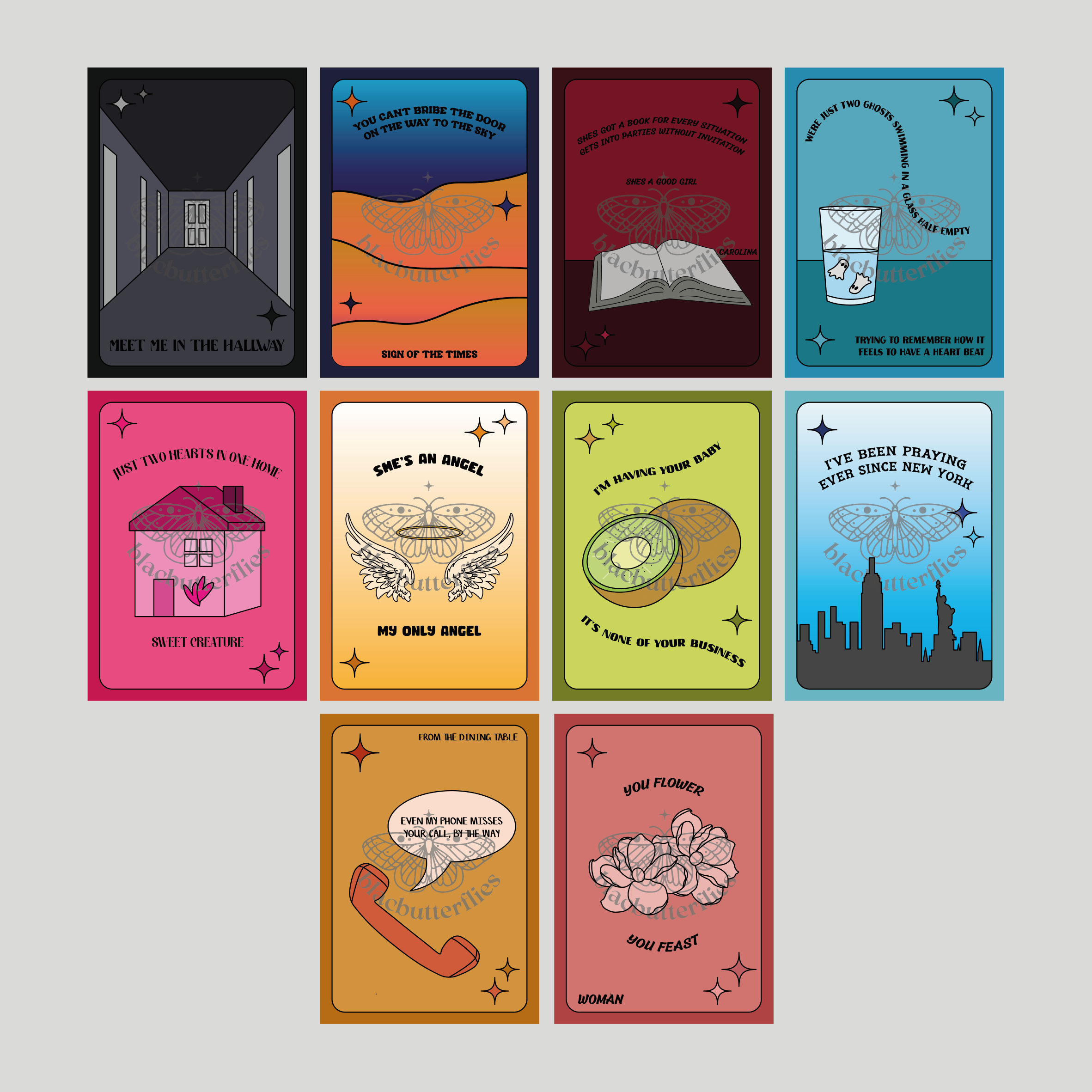 Styles Album Inspired Graphic Posters