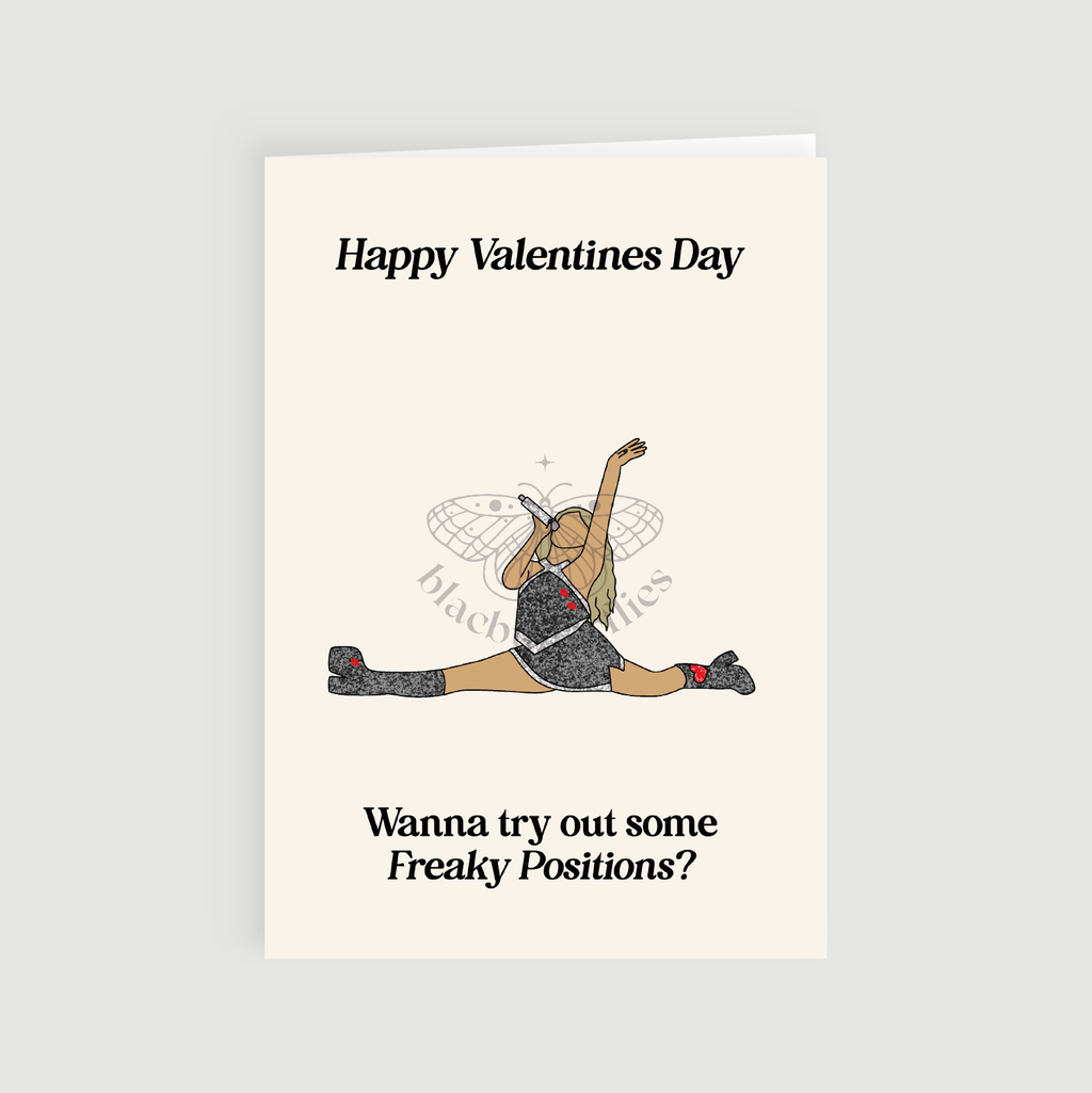 Personalised Juno Positions Greeting Cards Valentine's Day