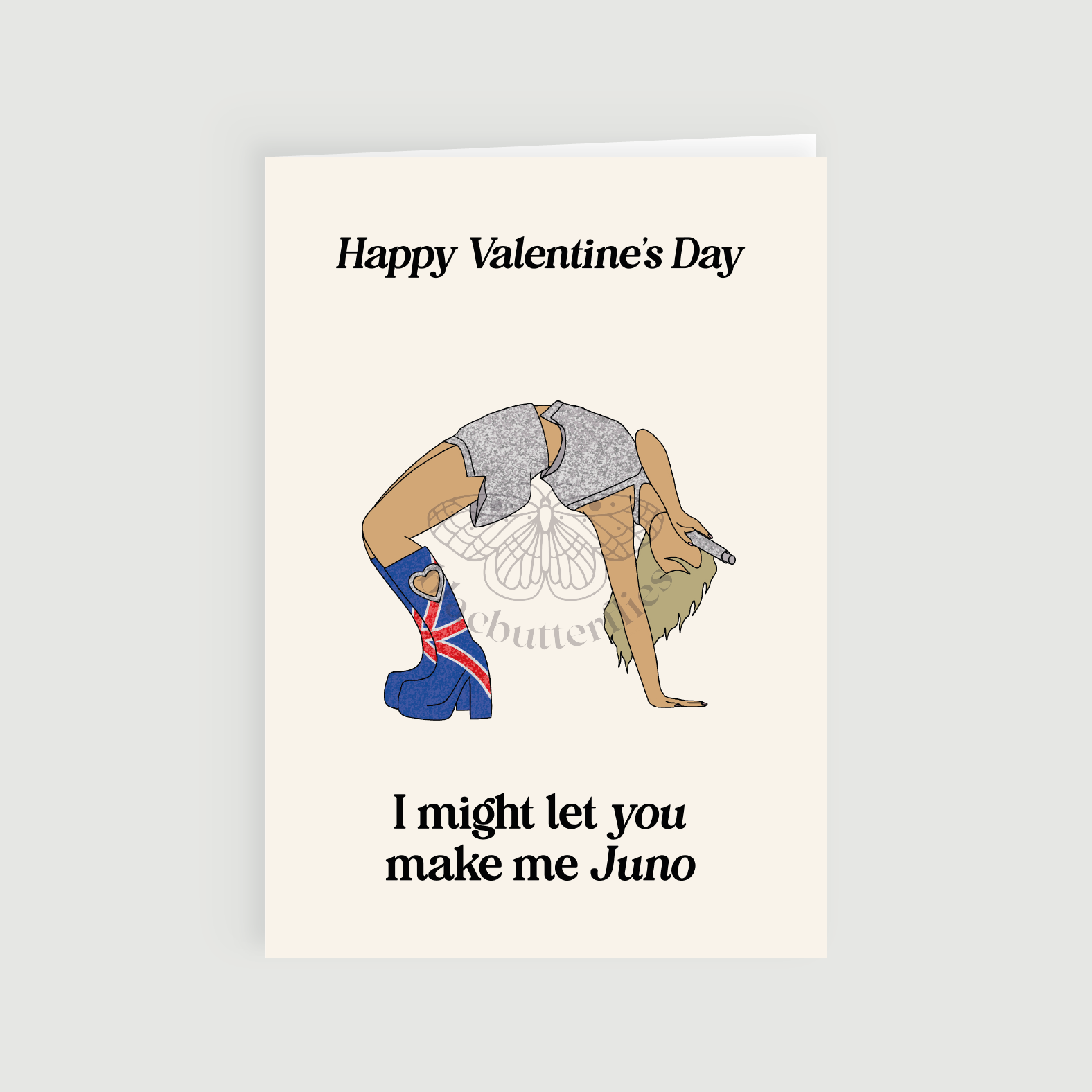 Personalised Juno Positions Greeting Cards Valentine's Day