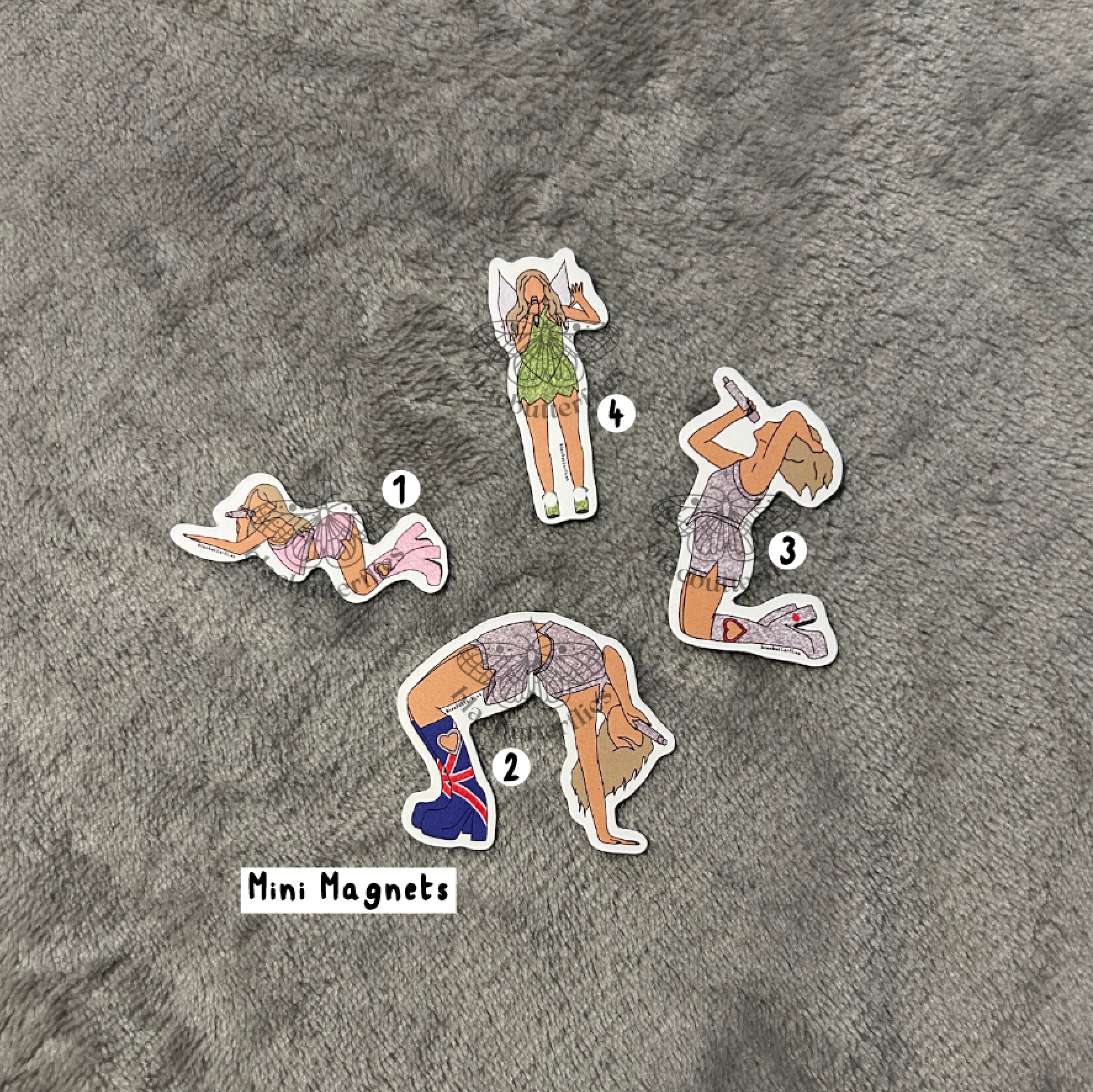 Juno Position Magnets Die Cut