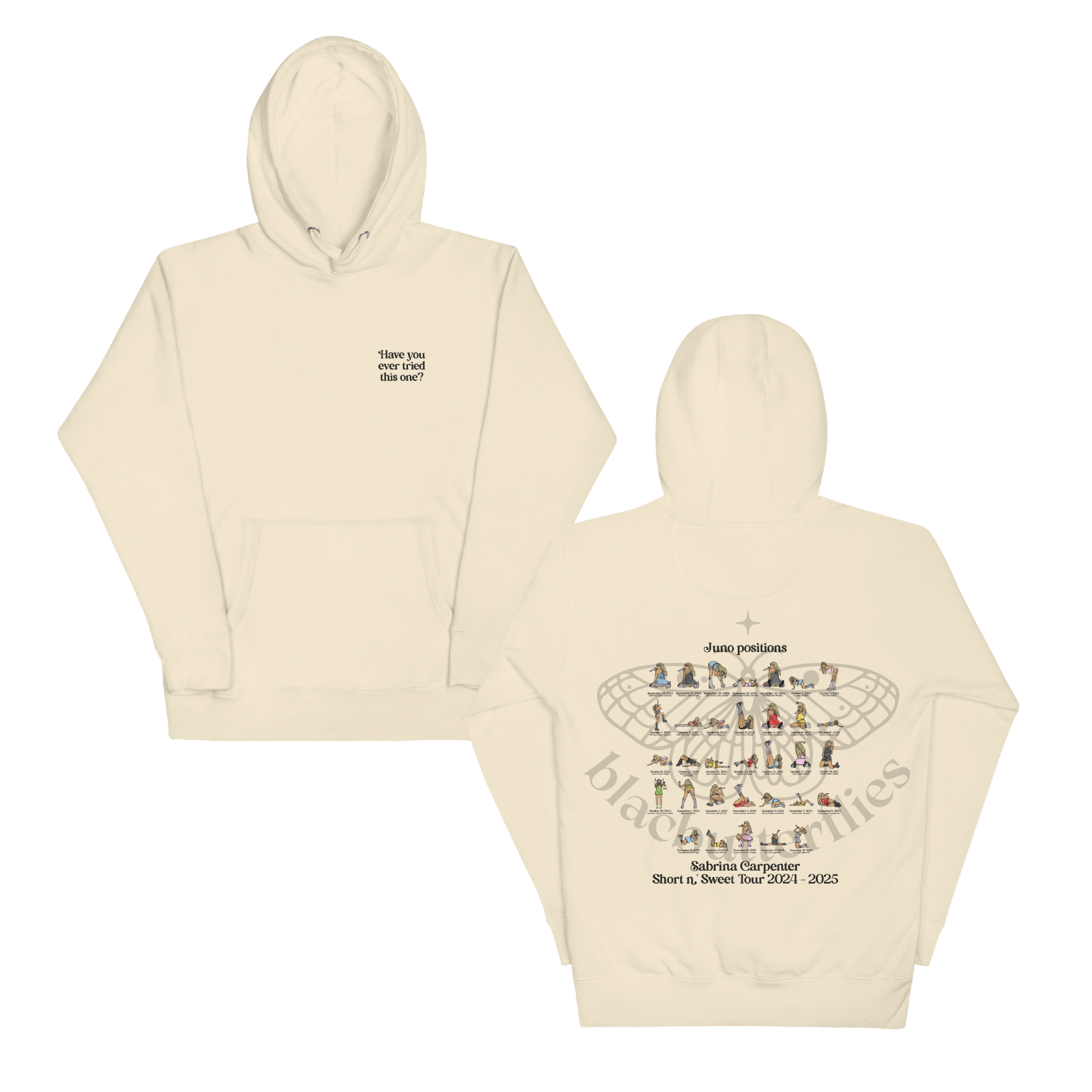 Juno Positions Hoodie (Leg 1 USA/Canada) Light Colours