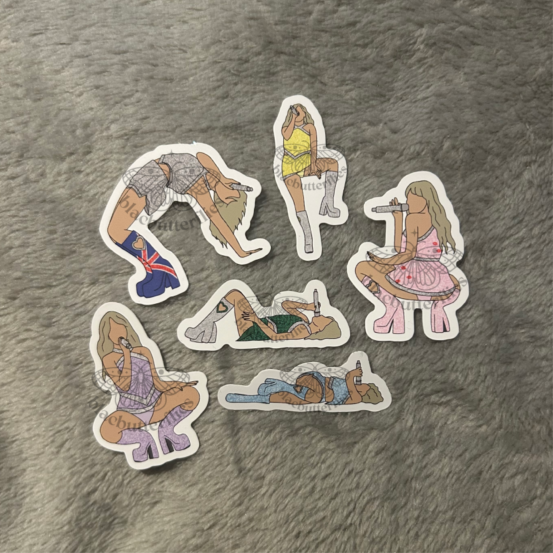 Juno Positions Stickers