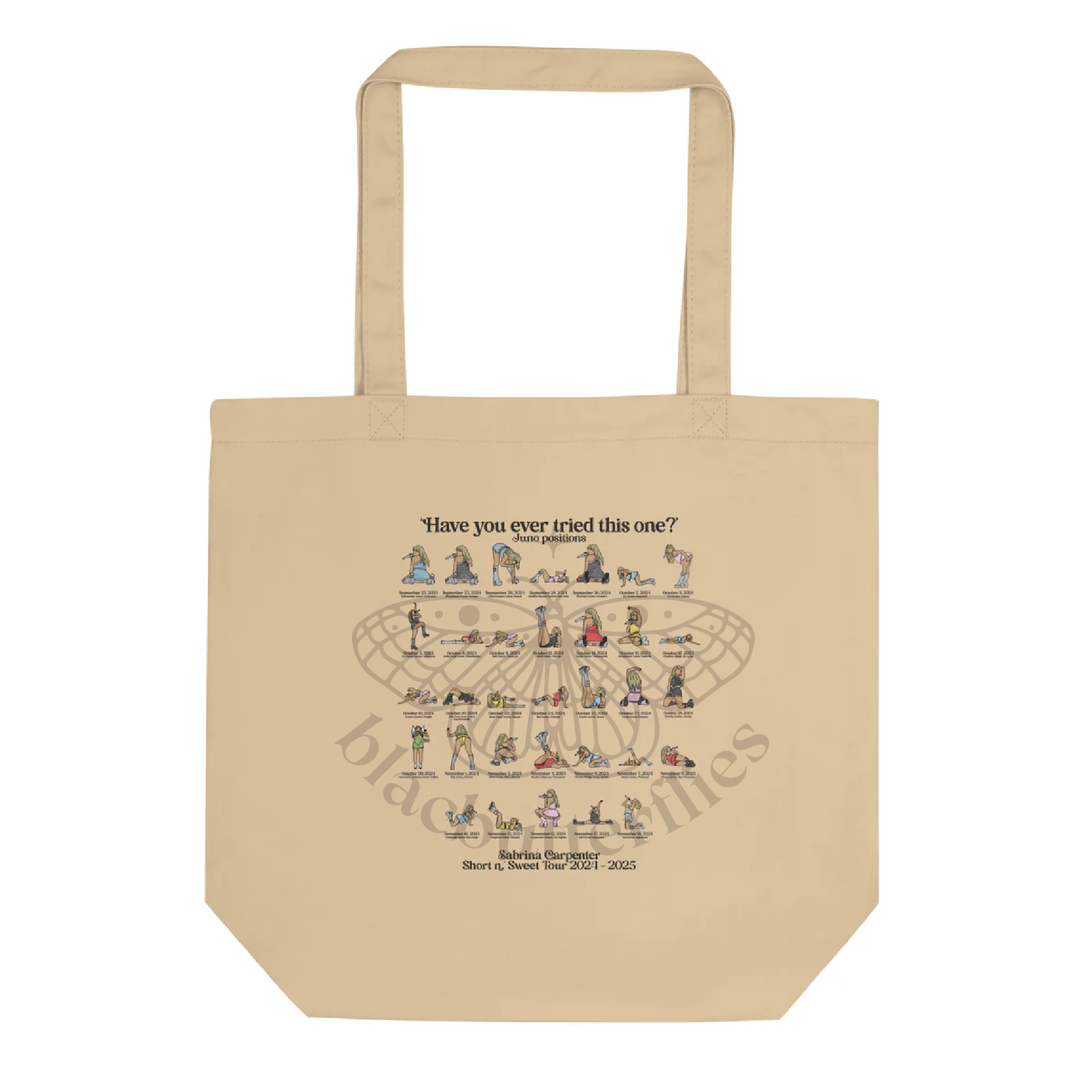Juno Positions Tote Bag (Leg 1 USA/Canada)