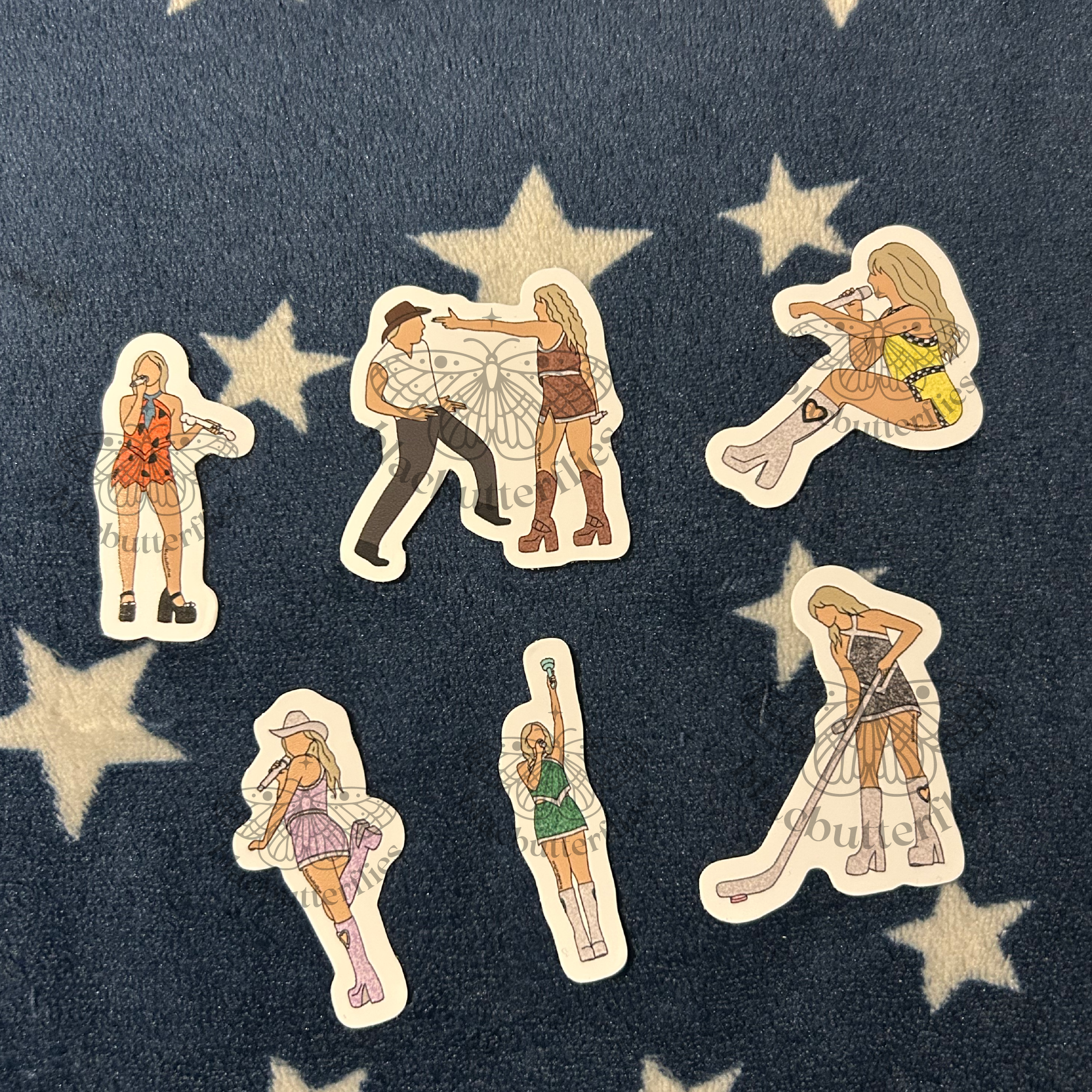 Juno Positions Stickers