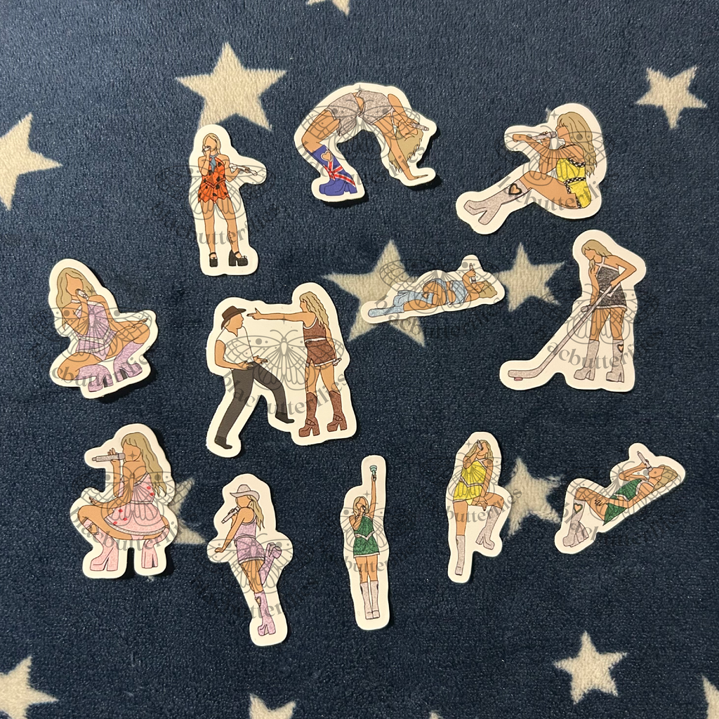 Juno Positions Stickers