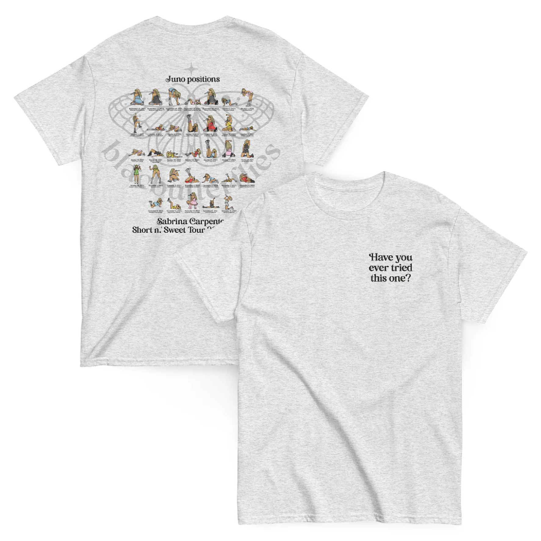 Juno Positions T-Shirt (Leg 1 USA/Canada) Light Colours