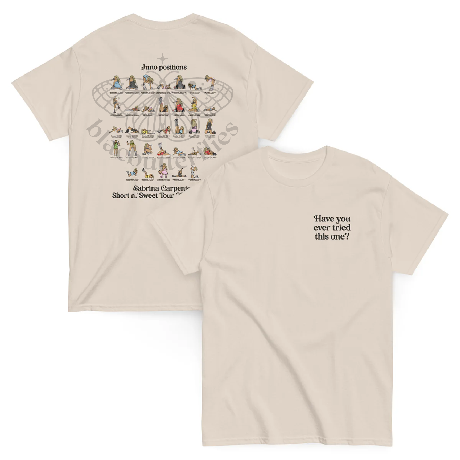 Juno Positions T-Shirt (Leg 1 USA/Canada) Light Colours