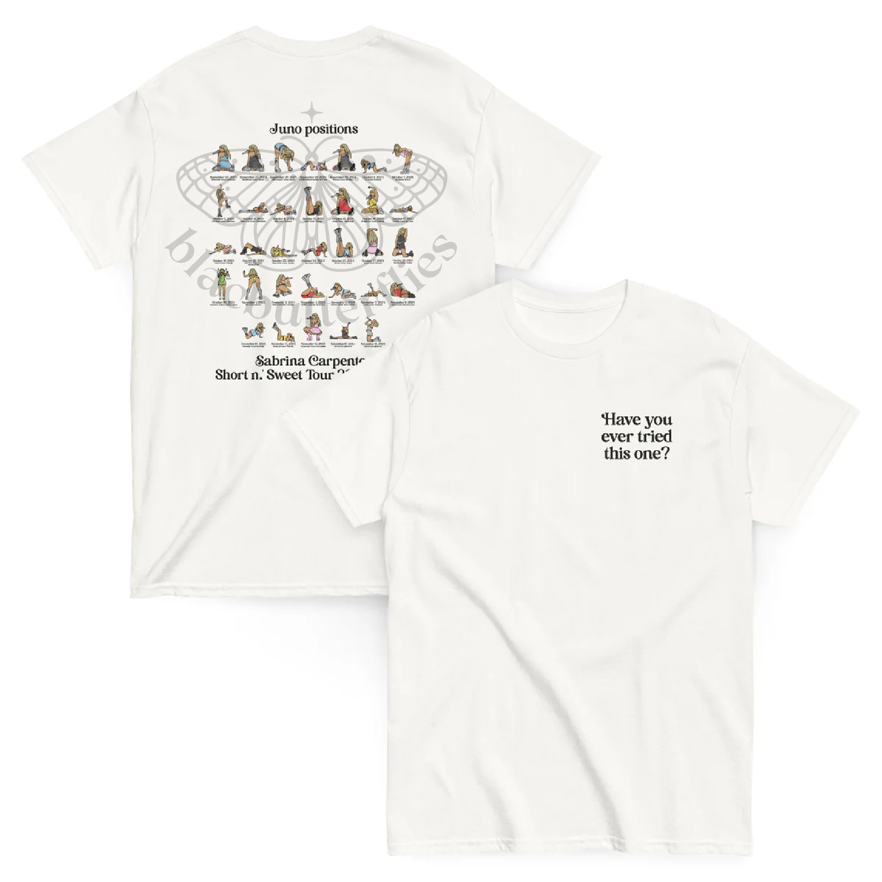 Juno Positions T-Shirt (Leg 1 USA/Canada) Light Colours