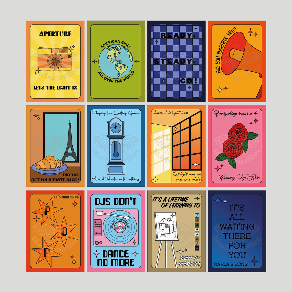 Styles Album Inspired Graphic Posters