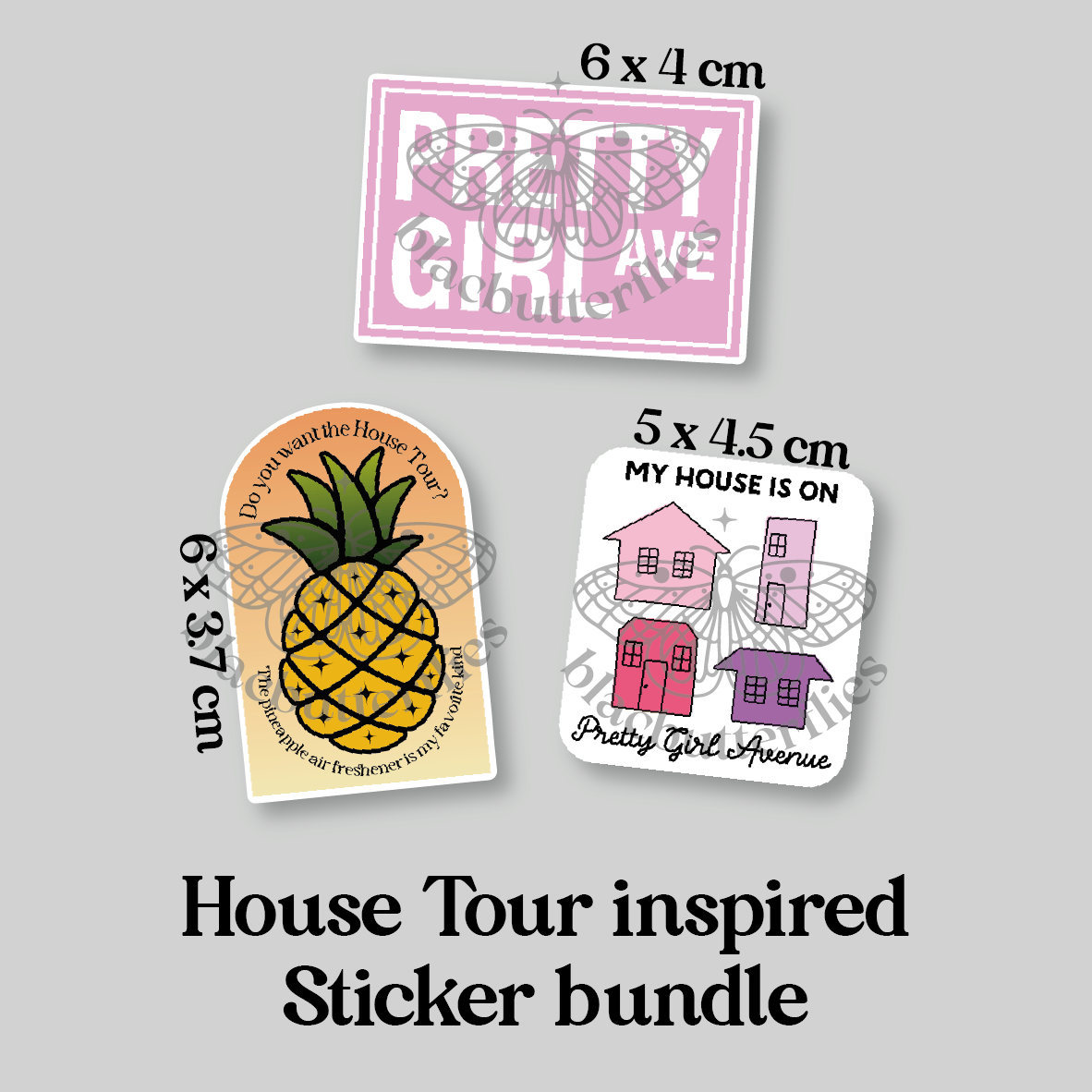 House Tour Inspired Sticker Pack