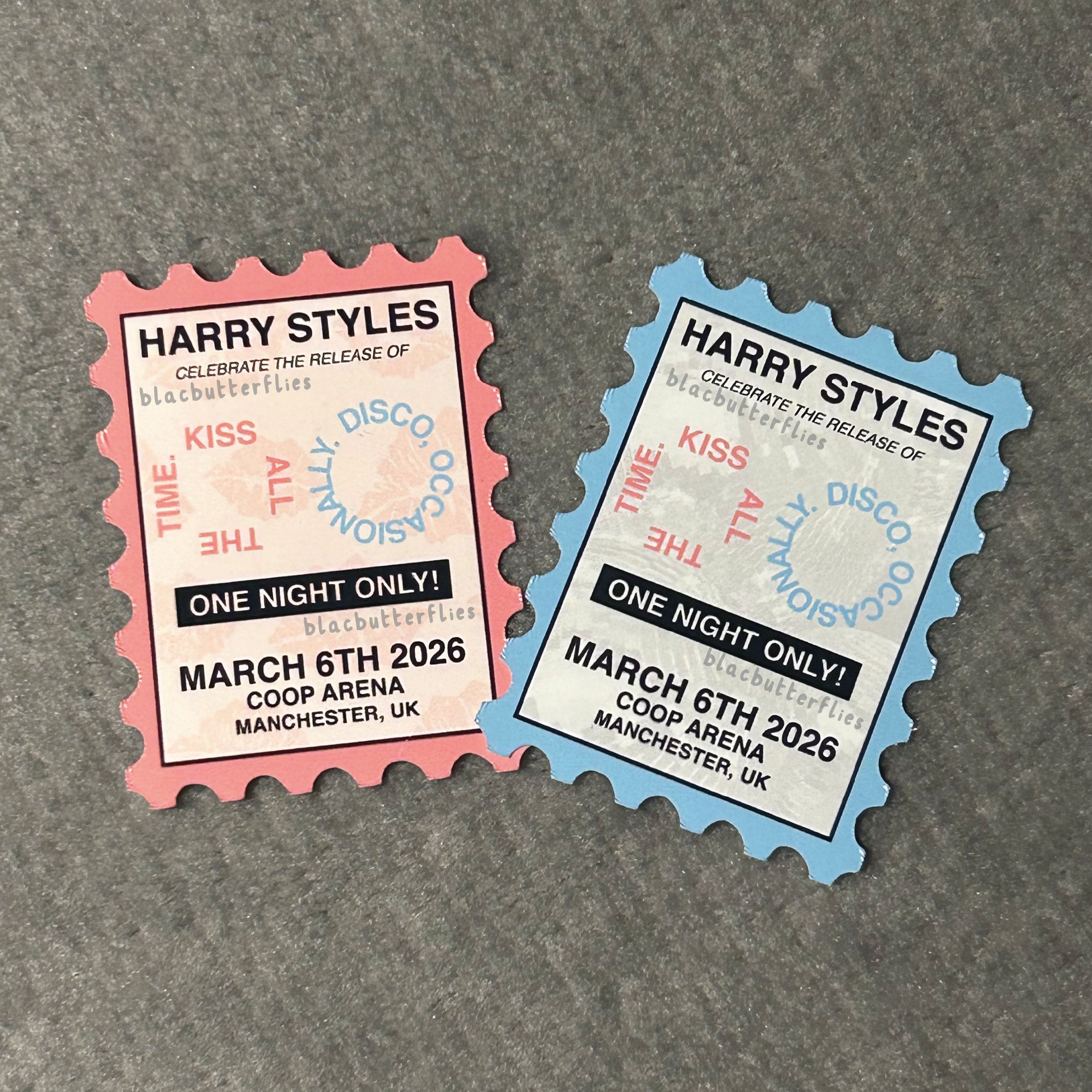 H Styles Kiss Disco ONO Sticker