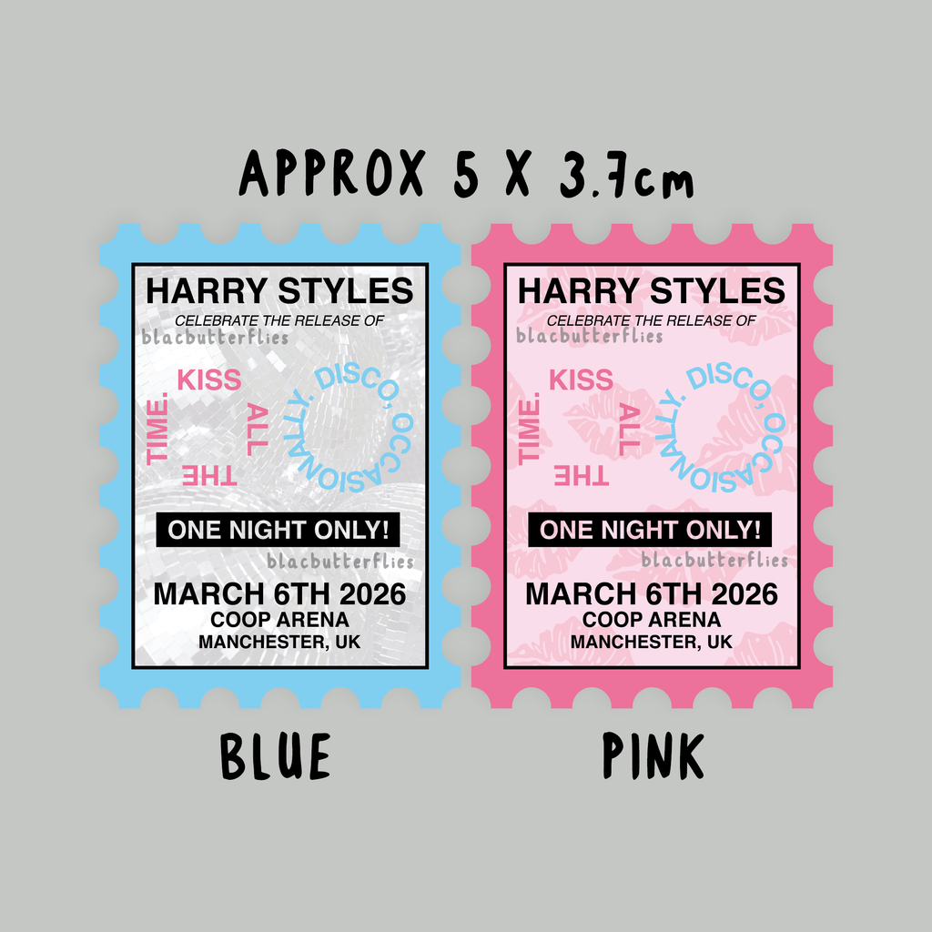 H Styles Kiss Disco ONO Sticker