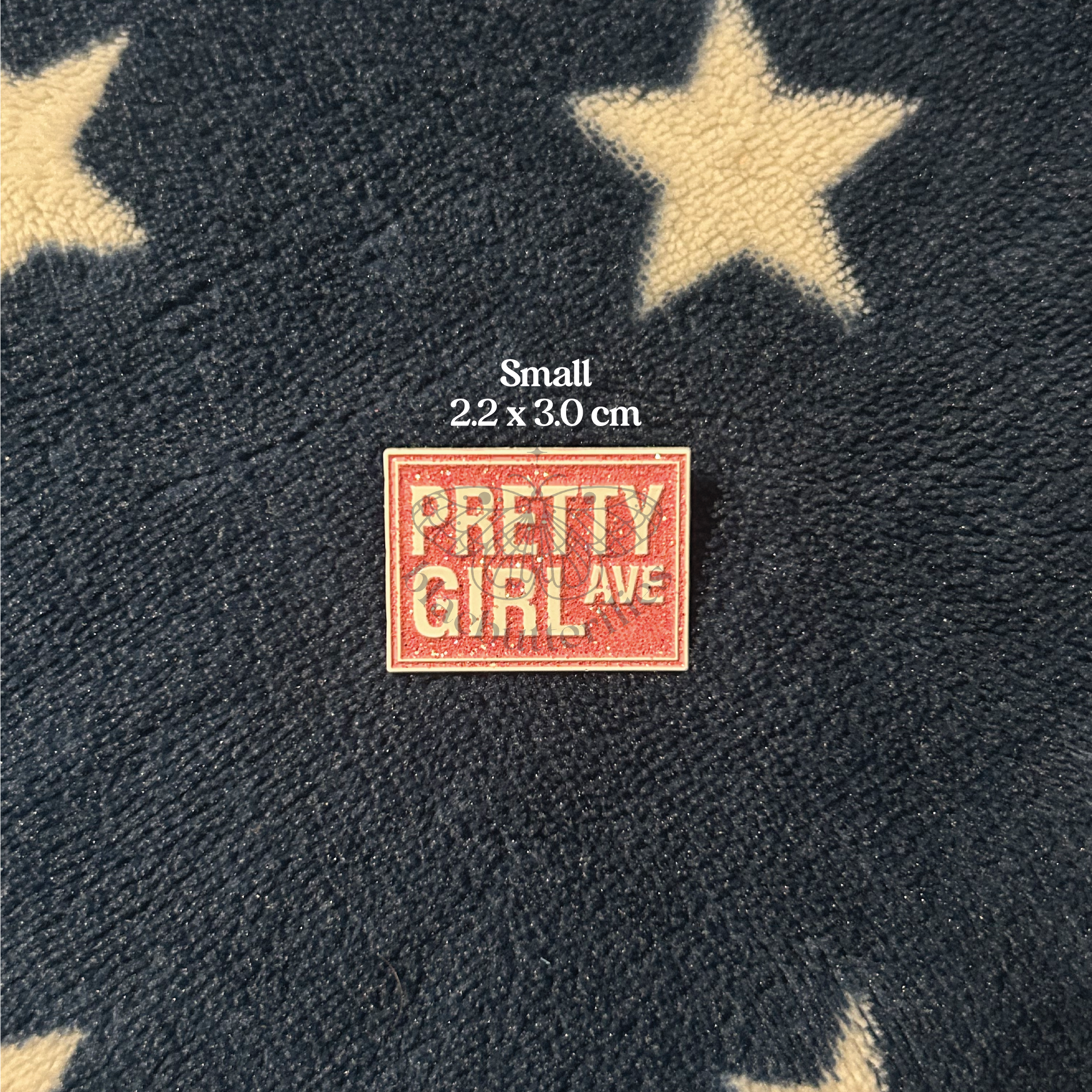 Pretty Girl Avenue Pin Badge