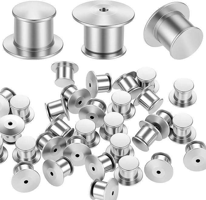 Secure Pin Badge Backs