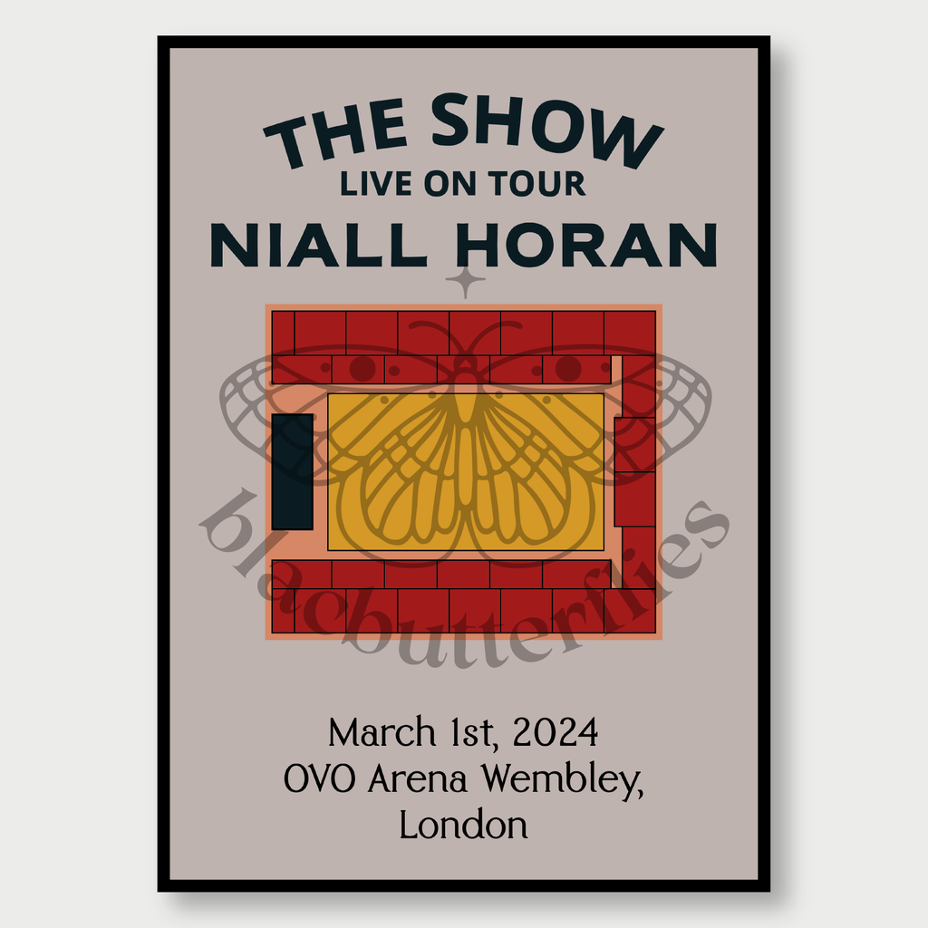 Horan Show Tour Venue Poster