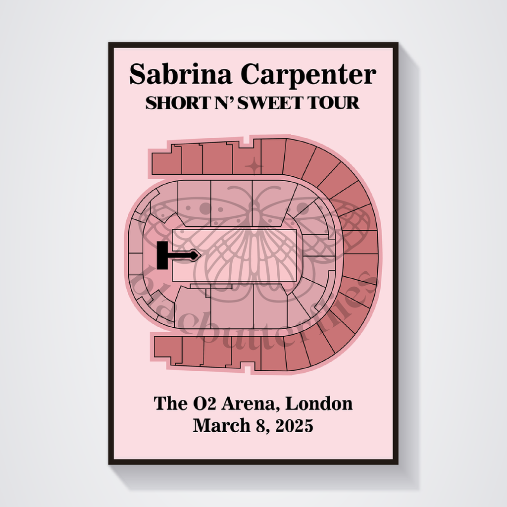 Carpenter Sweet Tour Venue Poster