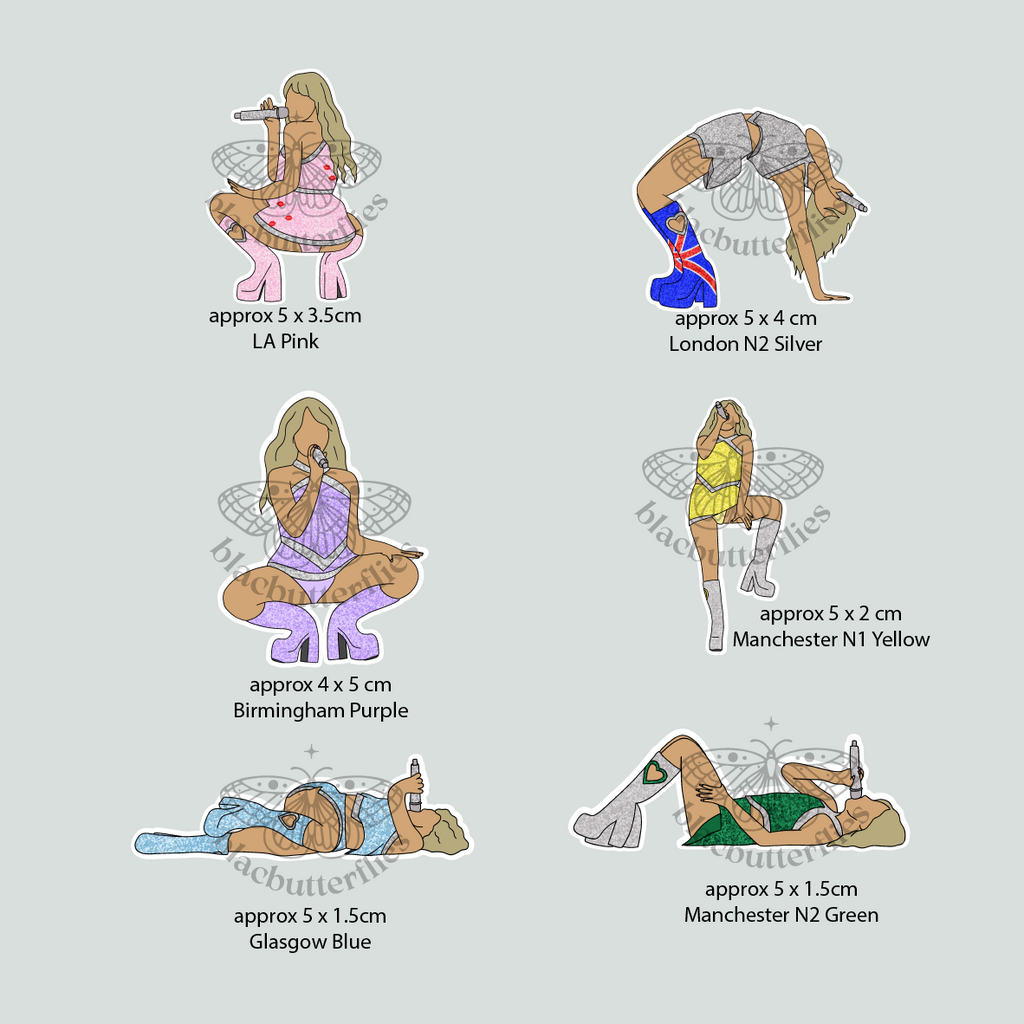 Juno Positions Stickers