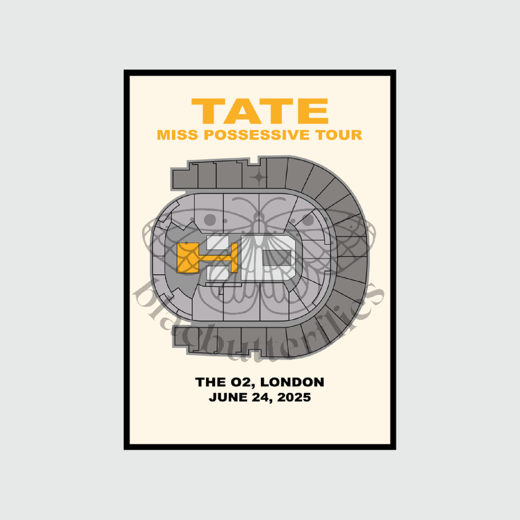 Tate Possessive Tour Poster