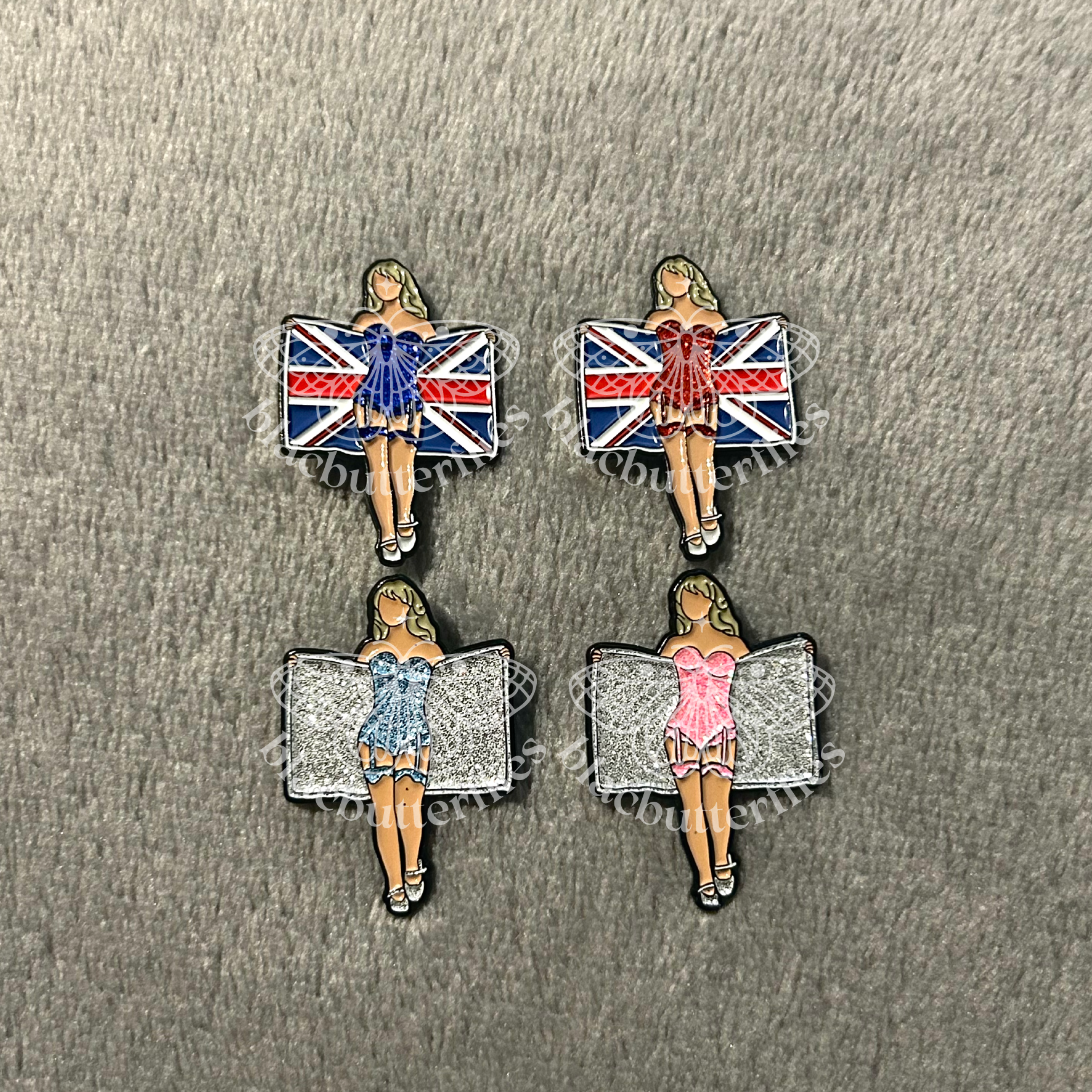 Towel Outfit Pin Badge