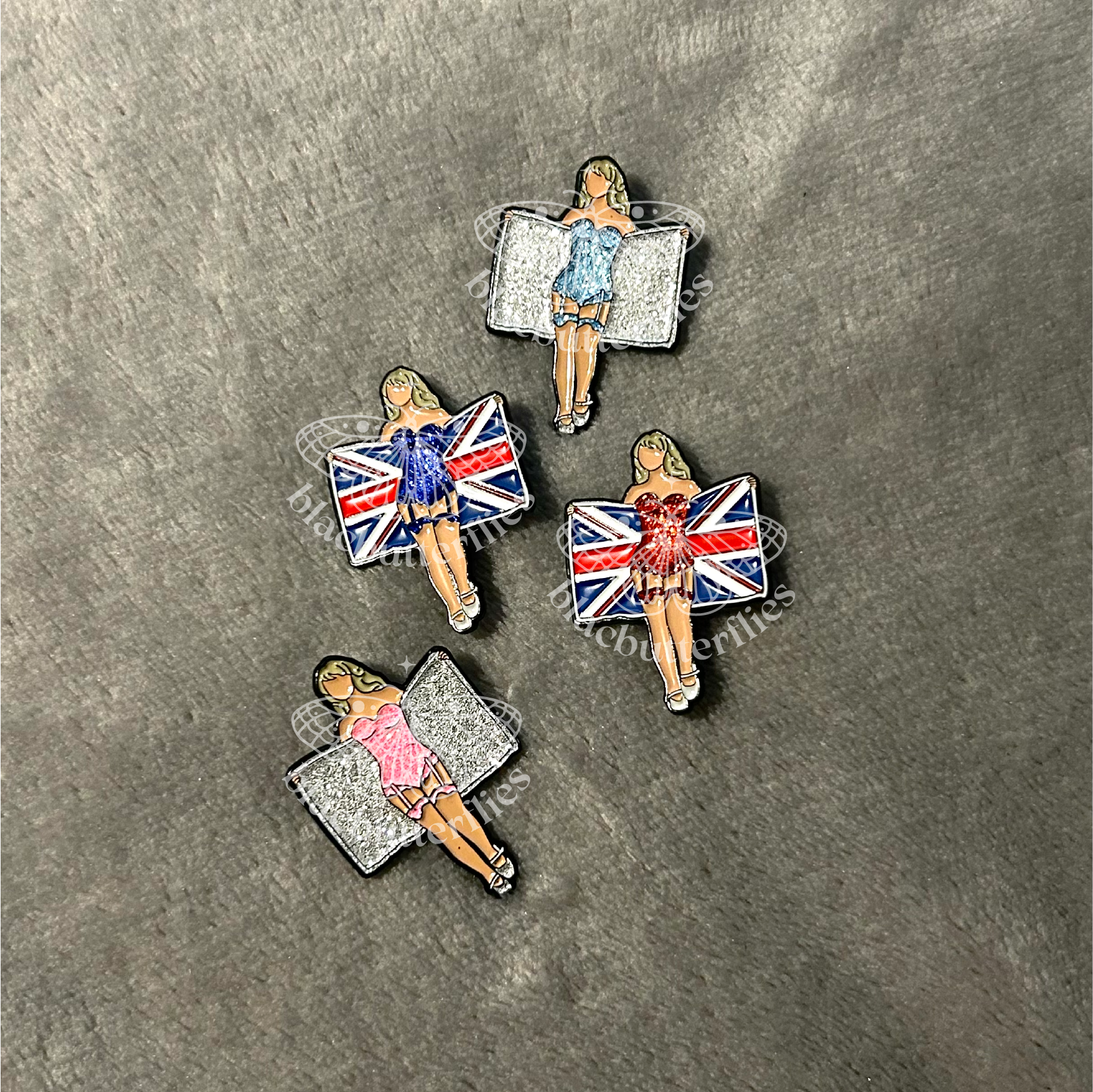 Towel Outfit Pin Badge